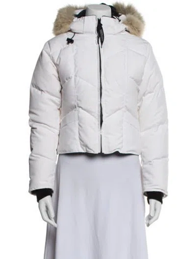 Pre-owned Canada Goose Vintage Down Jacket In White