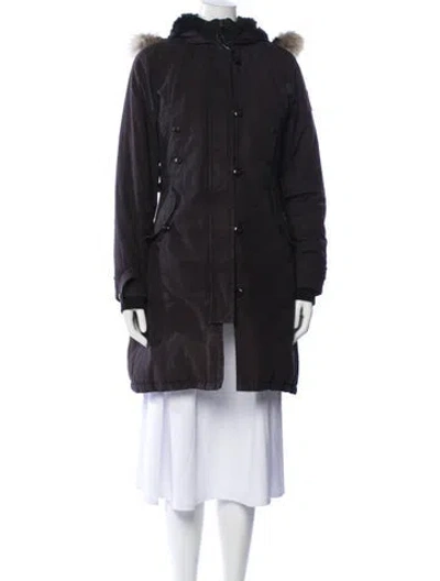 Pre-owned Canada Goose Vintage Parka In Black