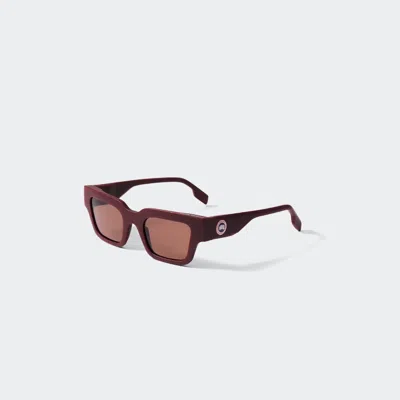 Canada Goose Waddington Sunglasses In Burgundy