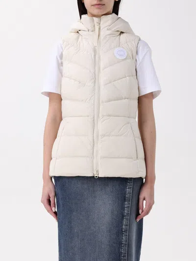 Canada Goose Waistcoat  Woman Color Beige