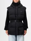 Canada Goose Quilted Hooded Sleeveless Gilet In Schwarz