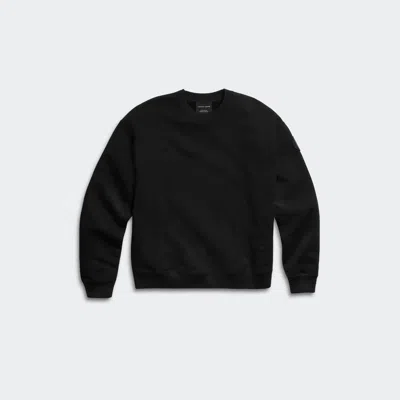 Canada Goose Wander Crew Tonal Label In Black