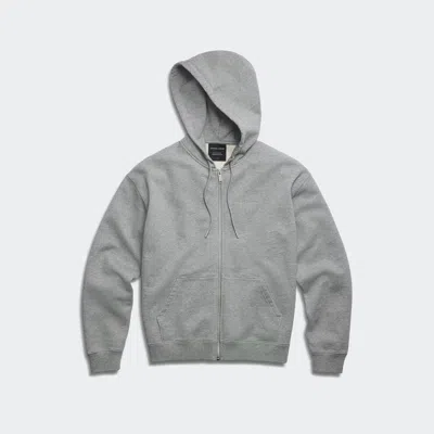 Canada Goose Wander Full Zip Embroidered In Gray