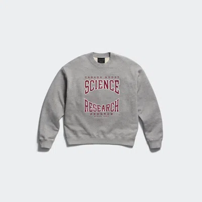 Canada Goose Wander Sweatshirt Science Research In Stone Heather
