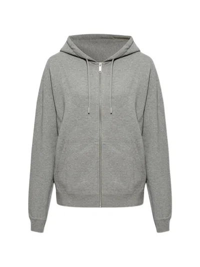 Canada Goose Wander Zip-up Drawstring Hoodie In Gray