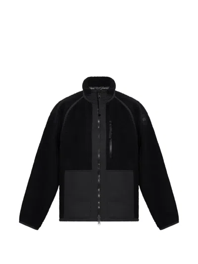 Canada Goose Westport Fleece Panelled Jacket In Black