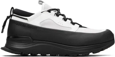 Canada Goose White & Black Glacier Trail Sneakers In Multi