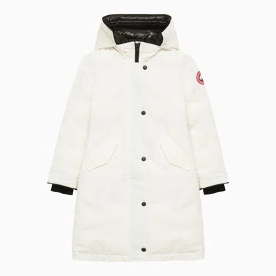 Canada Goose White Expedition Nylon Parka