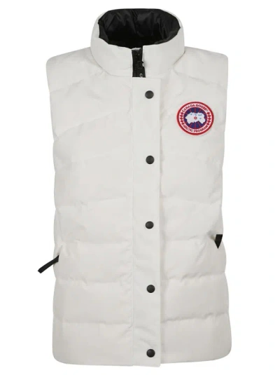 Canada Goose White Feather Down Padded Jacket
