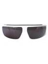 Canada Goose White Injected Sunglasses In Gray