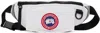Canada Goose White Waist Belt Bag In White - Blanc