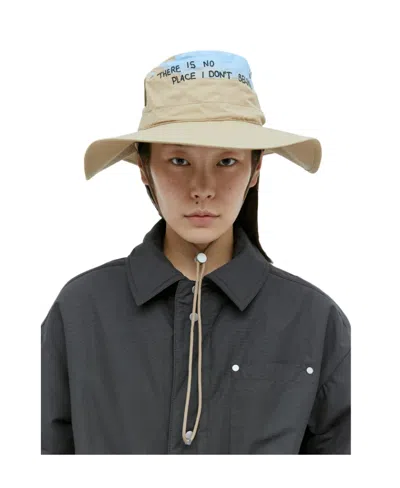 Canada Goose Wide Brim Explorer Hat In Beige