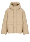 Canada Goose Wilu Padded Parka In Beige