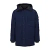 Canada Goose Carson Quilted Arctic-tech Parka In Blue