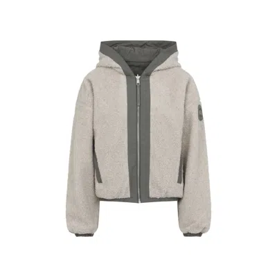 Canada Goose Alberni Fleece Jacket In Gray