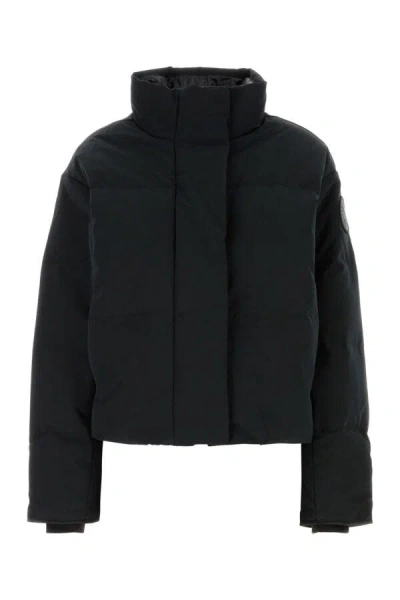 Canada Goose Black Polyester Blend Grandview Down Jacket
