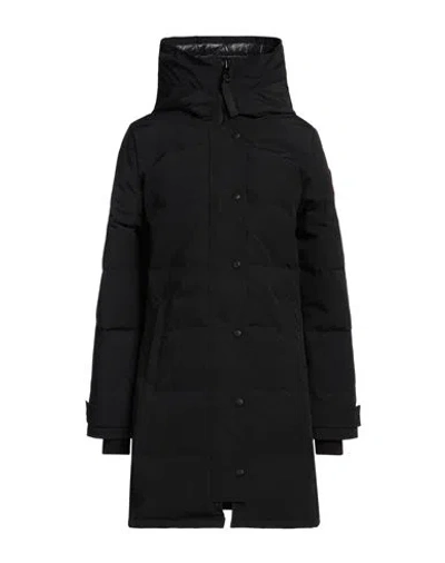 Canada Goose Woman Puffer Black Size Xs Polyester, Cotton In Black
