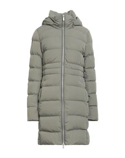 Canada Goose Woman Puffer Khaki Size L Polyamide In Beige