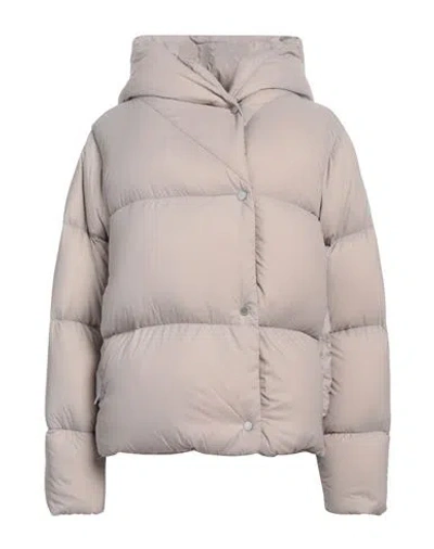 Canada Goose Woman Puffer Light Grey Size M Polyamide