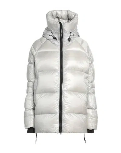 Canada Goose Woman Puffer Light Grey Size S Polyamide In Grey