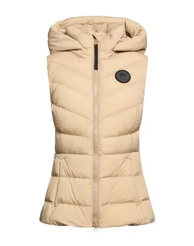 Canada Goose Woman Puffer Sand Size M Polyamide, Elastane In Multi