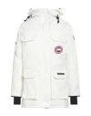 Canada Goose Hooded And Long-sleeved Pie Overcomes In White