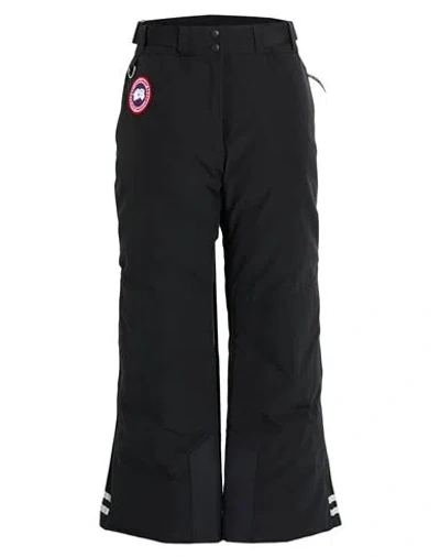Canada Goose Woman Snow Wear Black Size M Polyester, Cotton