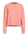 Canada Goose Woman Sweatshirt Salmon Pink Size S Cotton In Salmon Pink