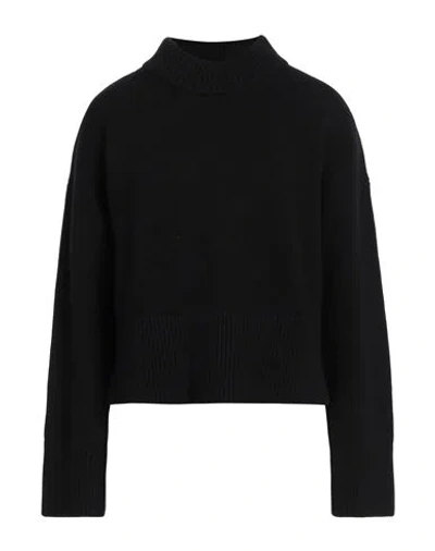 Canada Goose Woman Turtleneck Black Size M Cashmere, Polyamide, Elastane
