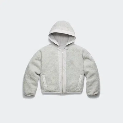 Canada Goose Women's Alberni Reversible Fleece Bomber In Gray