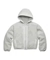 Canada Goose Women's Alberni Reversible Fleece Bomber In Gray