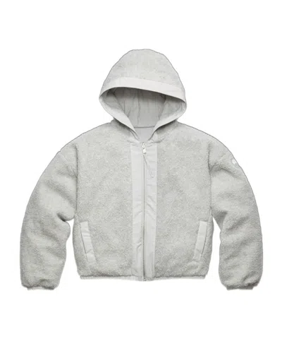 Canada Goose Women's Alberni Reversible Fleece Bomber In Gray