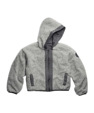 Canada Goose Women's Alberni Reversible Fleece Bomber In Gray