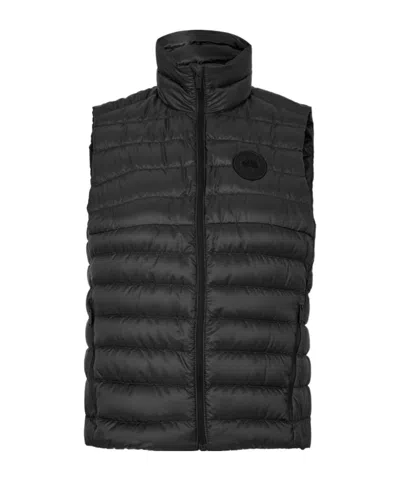 Canada Goose Women Aethera Tonal Label Sleeveless Jacket In Black