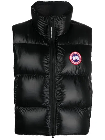 Pre-owned Canada Goose Women's  Cypress Puffer Vest In Black