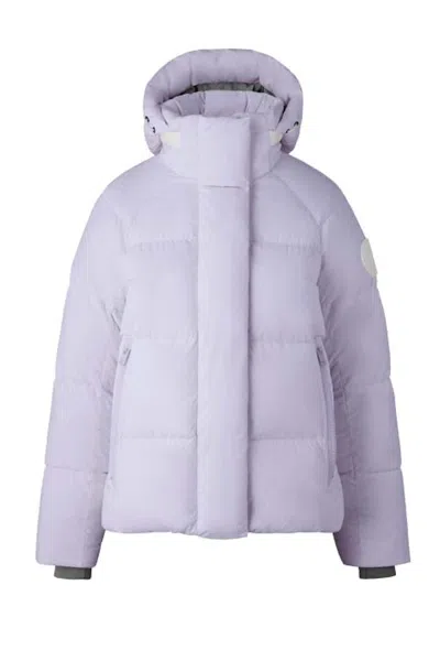 Pre-owned Canada Goose Women's  Junction Pastel Parka In Jacket Lilac Tint
