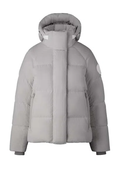 Pre-owned Canada Goose Women's  Junction Pastel Parka In Jacket Moonstone Grey