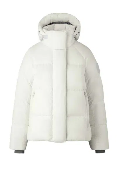 Pre-owned Canada Goose Women's  Junction Pastel Parka In Jacket Northstar White