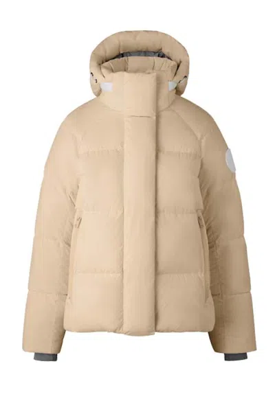 Pre-owned Canada Goose Women's  Junction Pastel Parka In Jacket Orange Haze