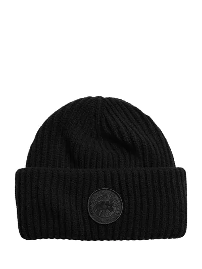 Canada Goose Women Cashmere Toque Black