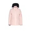 Canada Goose Hooded Quilted Jacket Side Pockets In Pink