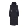 Canada Goose Women Clair Extra Long Down Jacket In Black