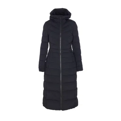 Canada Goose Women Clair Extra Long Down Jacket In Black