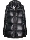 Canada Goose Women Cypress Midi Puffer Jacket In Black