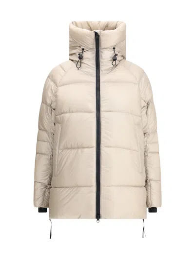 Canada Goose Women Cypress Black Label Padded Jacket In Neutral