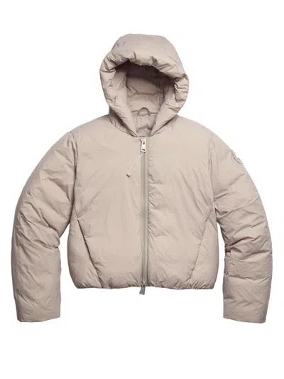 Canada Goose Women's Elba Hooded Puffer Jacket In Brown