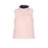Canada Goose High Neck Padded Vest With Zip Pockets In Pink