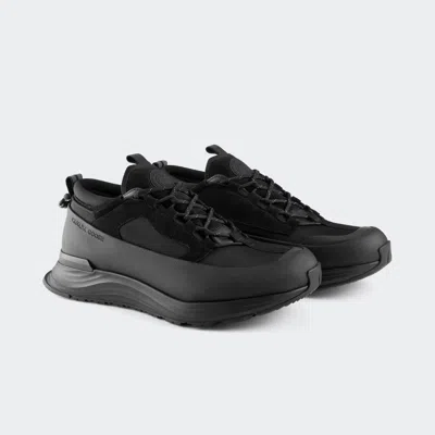 Canada Goose Women's Glacier Trail Sneaker In Black