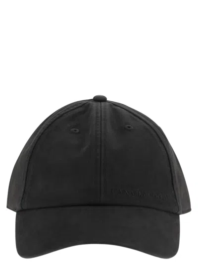 Canada Goose Weekend Baseball Cap In Black