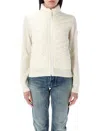 CANADA GOOSE WOMEN'S HIGH NECK HYBRID KNIT JACKET
